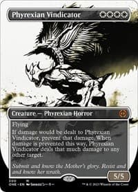 Phyrexian Vindicator (Showcase) from Phyrexia: All Will Be One