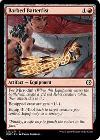 Barbed Batterfist from Phyrexia: All Will Be One