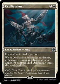 Ossification from Promo Pack: Phyrexia: All Will Be One