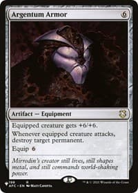 Argentum Armor from The List Reprints