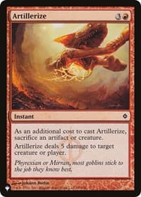 Artillerize from The List Reprints