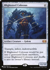 Blightsteel Colossus from The List Reprints