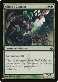 Glissa's Courier from The List Reprints