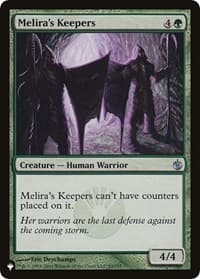 Melira's Keepers from The List Reprints