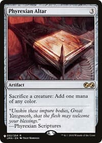 Phyrexian Altar from The List Reprints