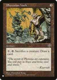 Phyrexian Vault from The List Reprints