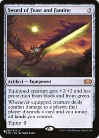 Sword of Feast and Famine from The List Reprints