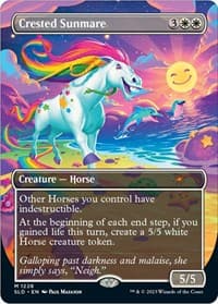 Crested Sunmare from Secret Lair Drop Series