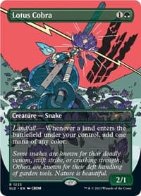 Lotus Cobra from Secret Lair Drop Series