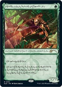 Glistener Elf (Phyrexian) from Secret Lair Drop Series