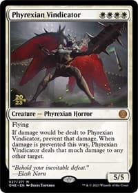 Phyrexian Vindicator from Prerelease Cards