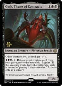 Geth, Thane of Contracts from Prerelease Cards