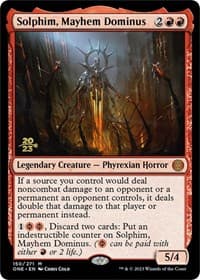 Solphim, Mayhem Dominus from Prerelease Cards