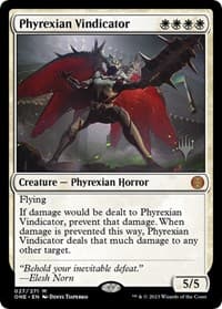 Phyrexian Vindicator from Promo Pack: Phyrexia: All Will Be One