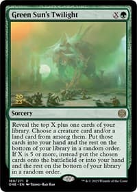 Green Sun's Twilight from Prerelease Cards