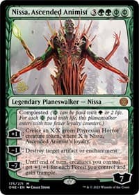 Nissa, Ascended Animist from Prerelease Cards