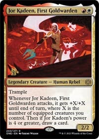 Jor Kadeen, First Goldwarden from Prerelease Cards