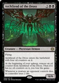 Archfiend of the Dross from Promo Pack: Phyrexia: All Will Be One