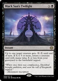 Black Sun's Twilight from Promo Pack: Phyrexia: All Will Be One