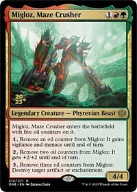 Migloz, Maze Crusher from Prerelease Cards