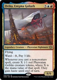 Ovika, Enigma Goliath from Prerelease Cards