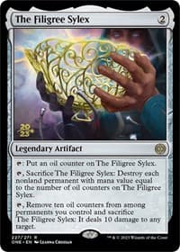 The Filigree Sylex from Prerelease Cards