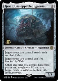 Graaz, Unstoppable Juggernaut from Prerelease Cards