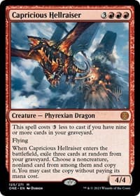 Capricious Hellraiser from Promo Pack: Phyrexia: All Will Be One