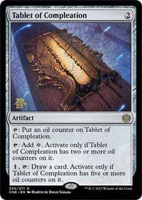 Tablet of Compleation from Prerelease Cards