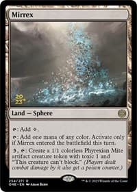 Mirrex from Prerelease Cards