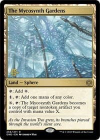 The Mycosynth Gardens from Prerelease Cards