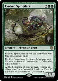 Evolved Spinoderm from Promo Pack: Phyrexia: All Will Be One