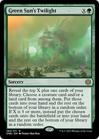 Green Sun's Twilight from Promo Pack: Phyrexia: All Will Be One