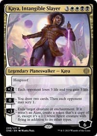 Kaya, Intangible Slayer from Promo Pack: Phyrexia: All Will Be One