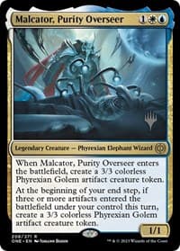 Malcator, Purity Overseer from Promo Pack: Phyrexia: All Will Be One