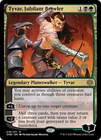 Tyvar, Jubilant Brawler from Promo Pack: Phyrexia: All Will Be One