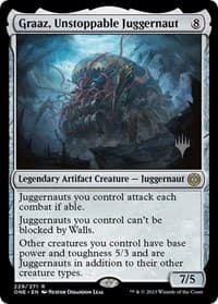 Graaz, Unstoppable Juggernaut from Promo Pack: Phyrexia: All Will Be One