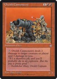 Orcish Cannoneers from Ice Age