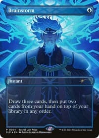 Brainstorm from Secret Lair Showdown