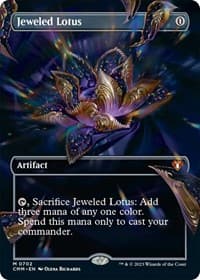 Jeweled Lotus (Borderless) from Commander Masters