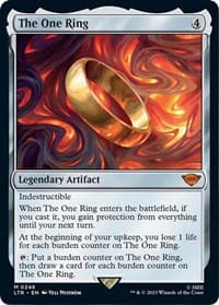 The One Ring from Universes Beyond: The Lord of the Rings: Tales of Middle-earth