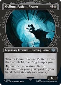 Gollum, Patient Plotter (Showcase) from Universes Beyond: The Lord of the Rings: Tales of Middle-earth
