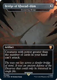 Bridge of Khazad-dum - Ensnaring Bridge (Surge Foil) from Commander: The Lord of the Rings: Tales of Middle-earth