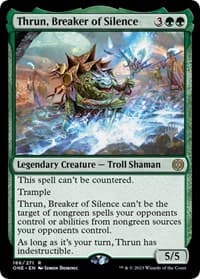 Thrun, Breaker of Silence from Promo Pack: Phyrexia: All Will Be One