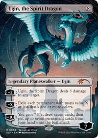 Ugin, the Spirit Dragon from Secret Lair Showdown