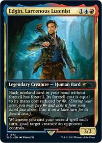 Edgin, Larcenous Lutenist from Secret Lair Drop Series