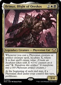 Brimaz, Blight of Oreskos from Commander: March of the Machine