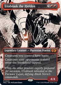 Urabrask the Hidden from March of the Machine: Multiverse Legends