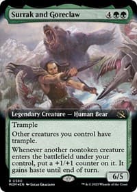 Surrak and Goreclaw (Extended Art) from March of the Machine