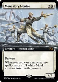 Monastery Mentor (Extended Art) from March of the Machine
